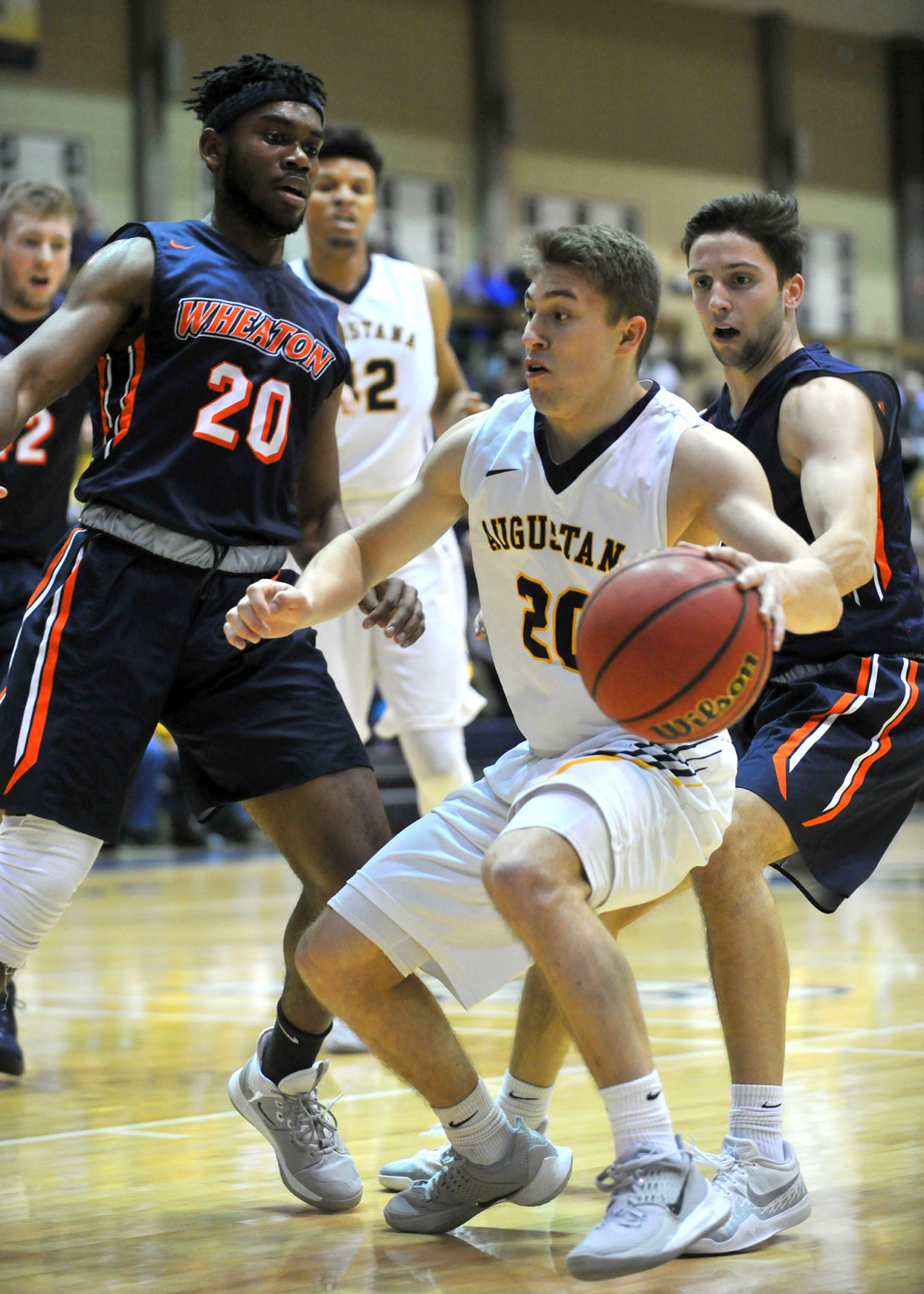 Augustana vs Wheaton men's basketball